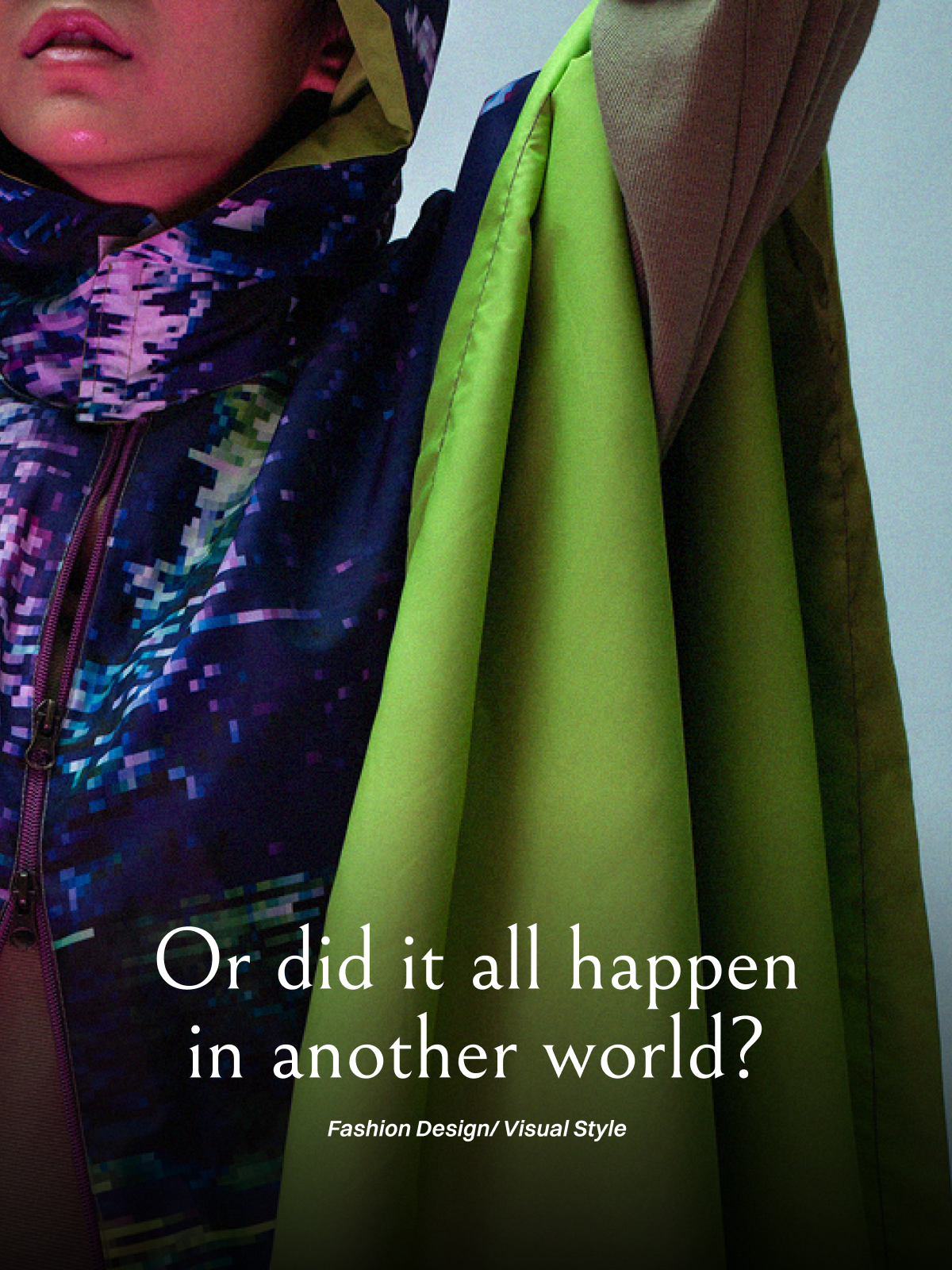 Or did it all happen in another world? — fashion editorial