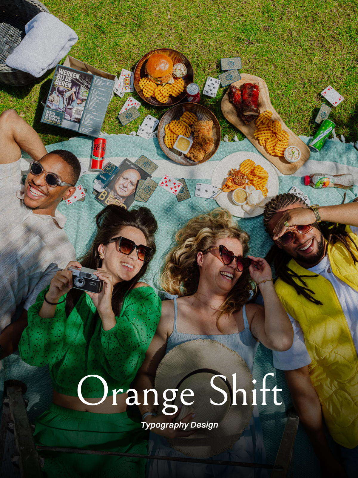 Orange Shift — Orange is People Power festival poster